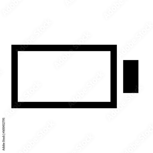 empty battery icon
