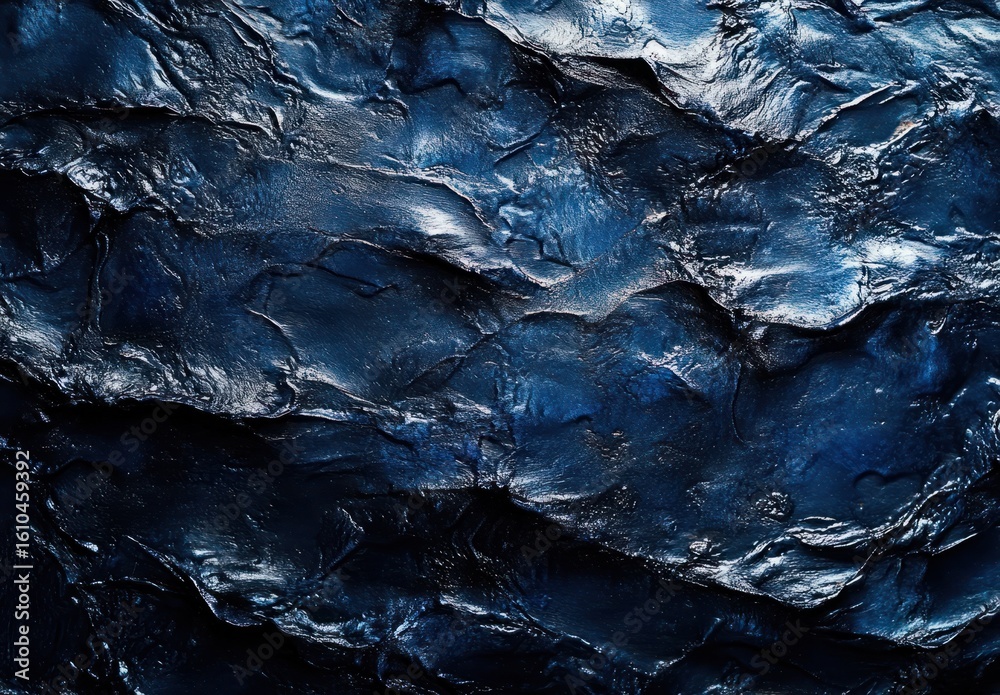 Dark Blue Abstract Texture with Wavy Surface Ideal for Backgrounds and Artistic Designs in Various Creative Projects Dark Blue Abstract Texture with Wavy Surface Ideal for Backgrounds and Artistic Designs in Various Creative Projects