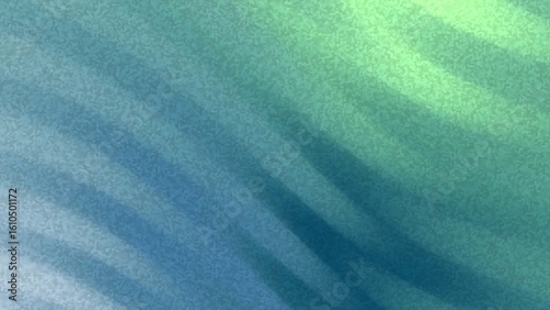 Ombre Blue Steel Drift Abstract diagonal stripes create an elegant gradient background with a textured grainy effect, blue and green