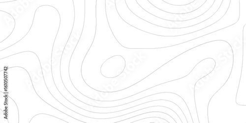 Seamless pattern with Topographic map lines, Geometric stiped line grid map, mountain relief diagram line wave carve pattern.