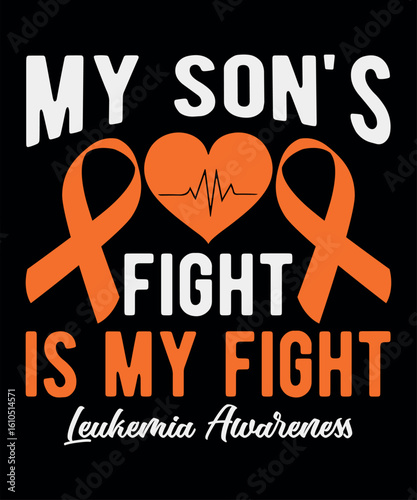 Hospital scene with leukemia awareness ribbon – support and healing Doctors supporting leukemia awareness through education and care.