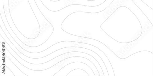 Topography and geography map grid abstract backdrop, The color is a consistent light gray giving the image a clean and modern aesthetic, Lines Topographic contour lines map seamless pattern.