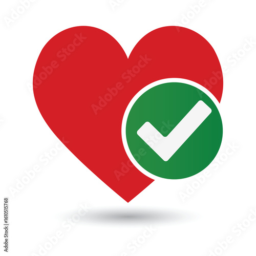 Bright green check mark in a circle, signifying approval, confirmation, or correctness. 