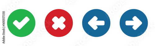 Bright green check mark in a circle, signifying approval, confirmation, or correctness. 