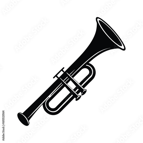 trumpet vector illustration