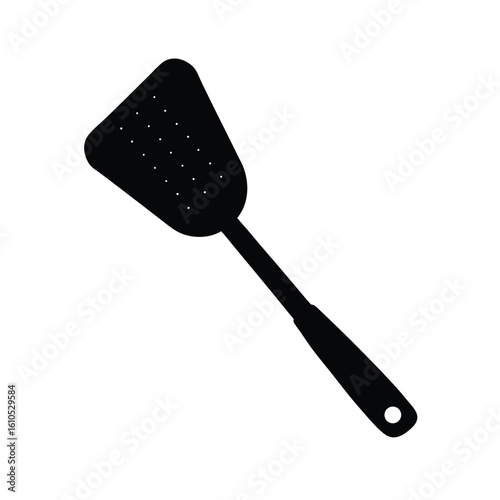 kitchen spatula isolated on white background