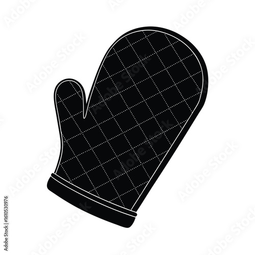  oven mitt vector illustration
