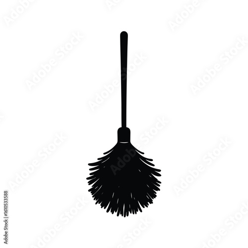 duster on white background