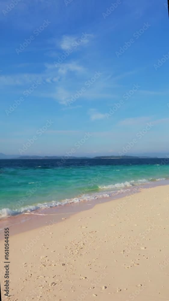 Tropical Seashore with Turquoise Water Tropical Seashore with Turquoise Water