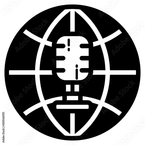 world podcast solid black