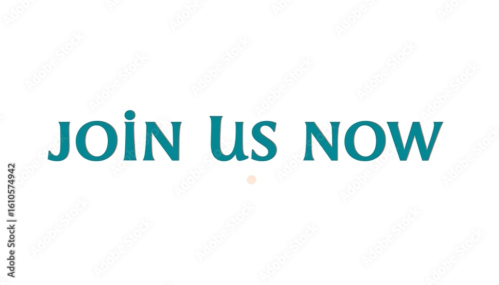 Teal text banner with call to action Teal text banner with call to action