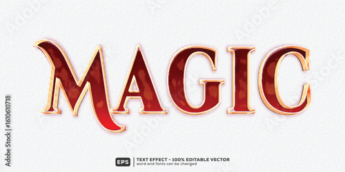 Magic 3D Cartoon Editable Text Effect | Premium Font Template