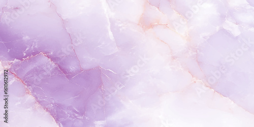 Purple and white marble slab showcasing its natural veining, Marble granite white wall surface purple pattern, The soft hues blend seamlessly creating a gentle gradient.
