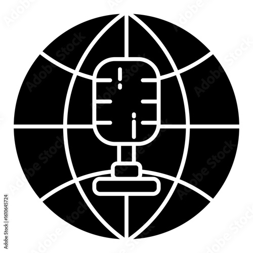 world podcast glyph