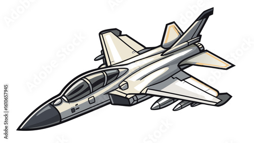 airplane isolated vector on white background