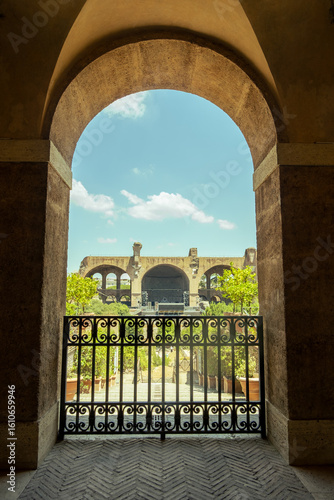 A framed view