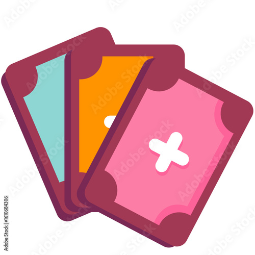 Fun and Colorful Board Games & Pieces Vector Set