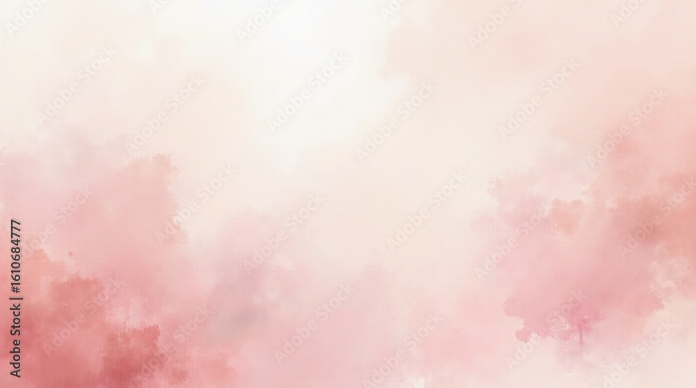 Fototapeta premium Faded Rose Paint Texture with Gentle Blending