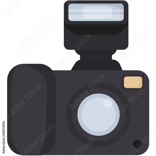 News Reporting and Journalism Equipment News Reporter Anchor TV Vector Icon Set