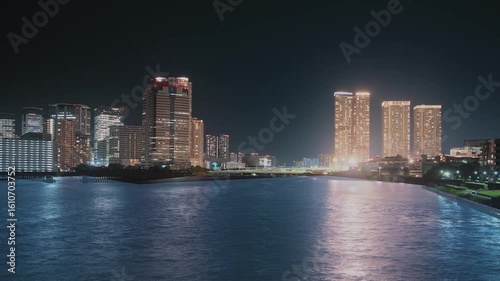 豊洲タイムラプス０２（夜）