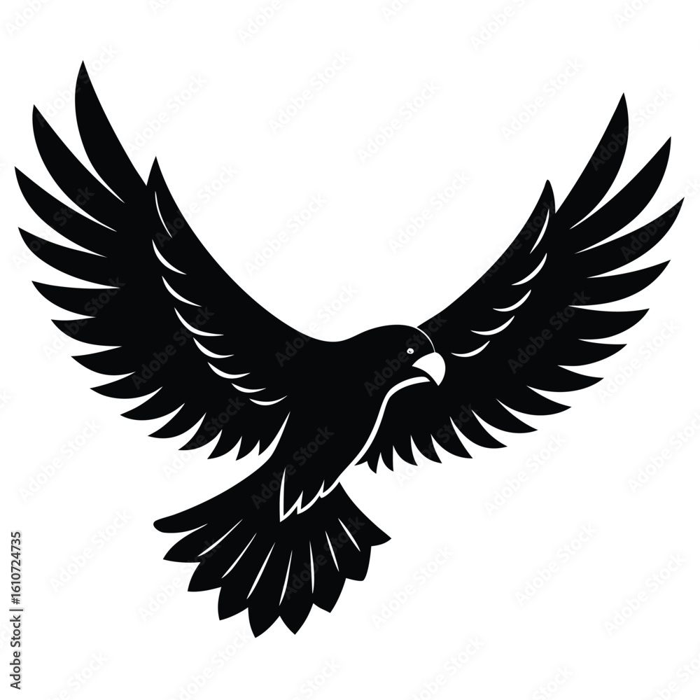 Obraz premium Soaring Eagle Illustration