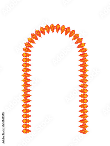 Durga Puja festive frame with traditional borders and vibrant background, ideal for sale banners, festival offers, and promotional ads. Perfect for print and digital use.