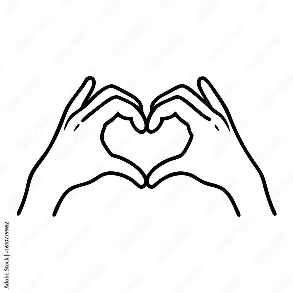 Fototapeta premium hands holding heart