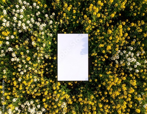 sheet on a field