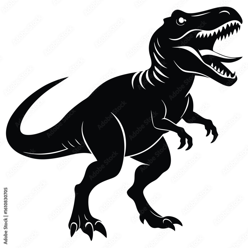 Obraz premium t rex roaring