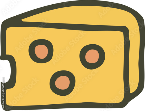 A Slice of Swiss Cheese with Holes.
