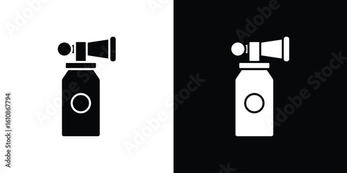 Air horn icon vector illustration glyph style designs for web.