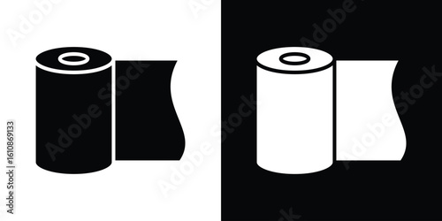 Bandage roll icon vector illustration glyph style designs for web.