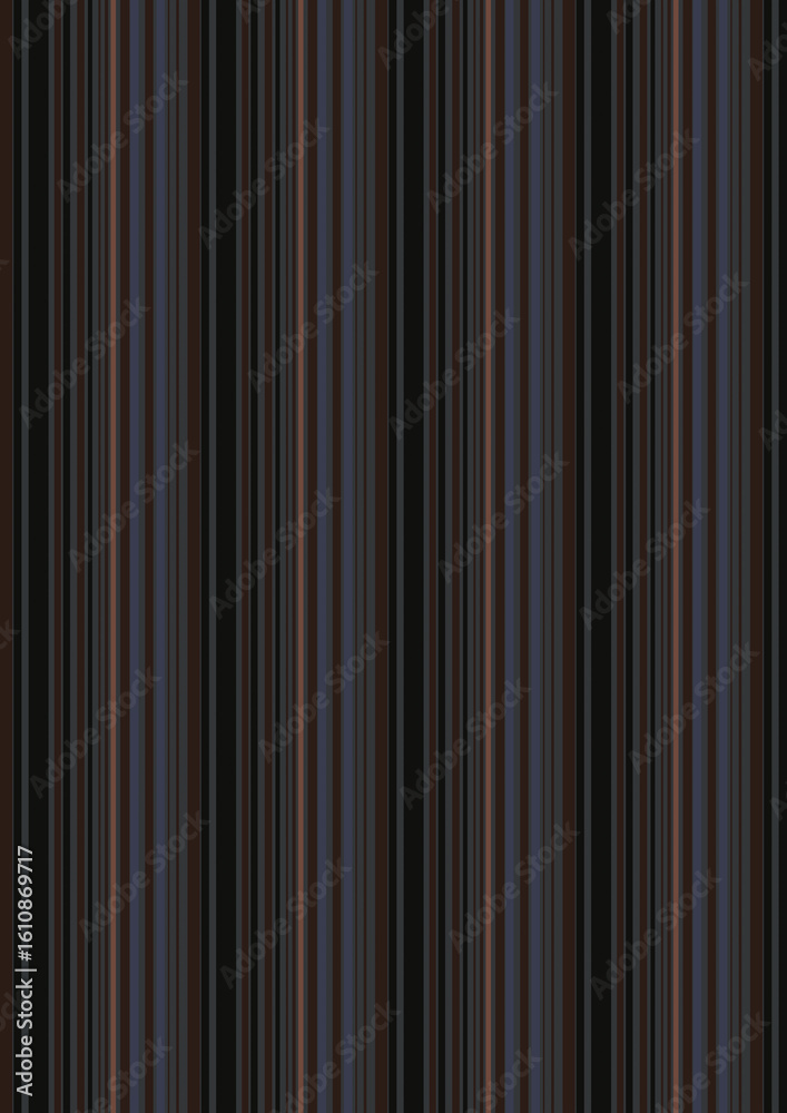Obraz premium Seamless Dark Vertical Stripe Pattern with Subtle Texture