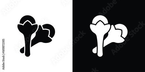 Cloves icon vector illustration glyph style designs for web.