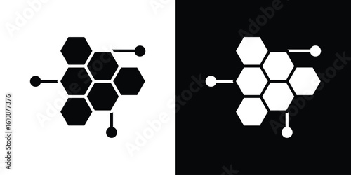 Hormones icon vector illustration glyph style designs for web.