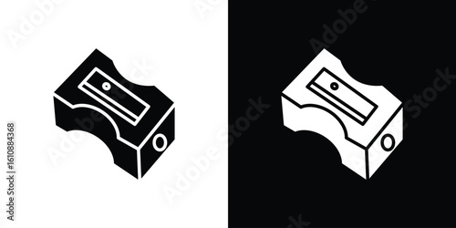 Sharpener icon vector illustration glyph style designs for web.