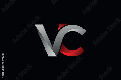 VC letter vc logo icon 