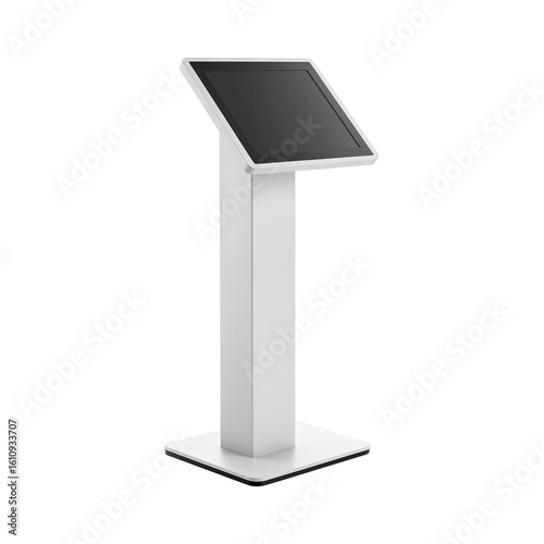 Interactive Kiosk with Touchscreen Display