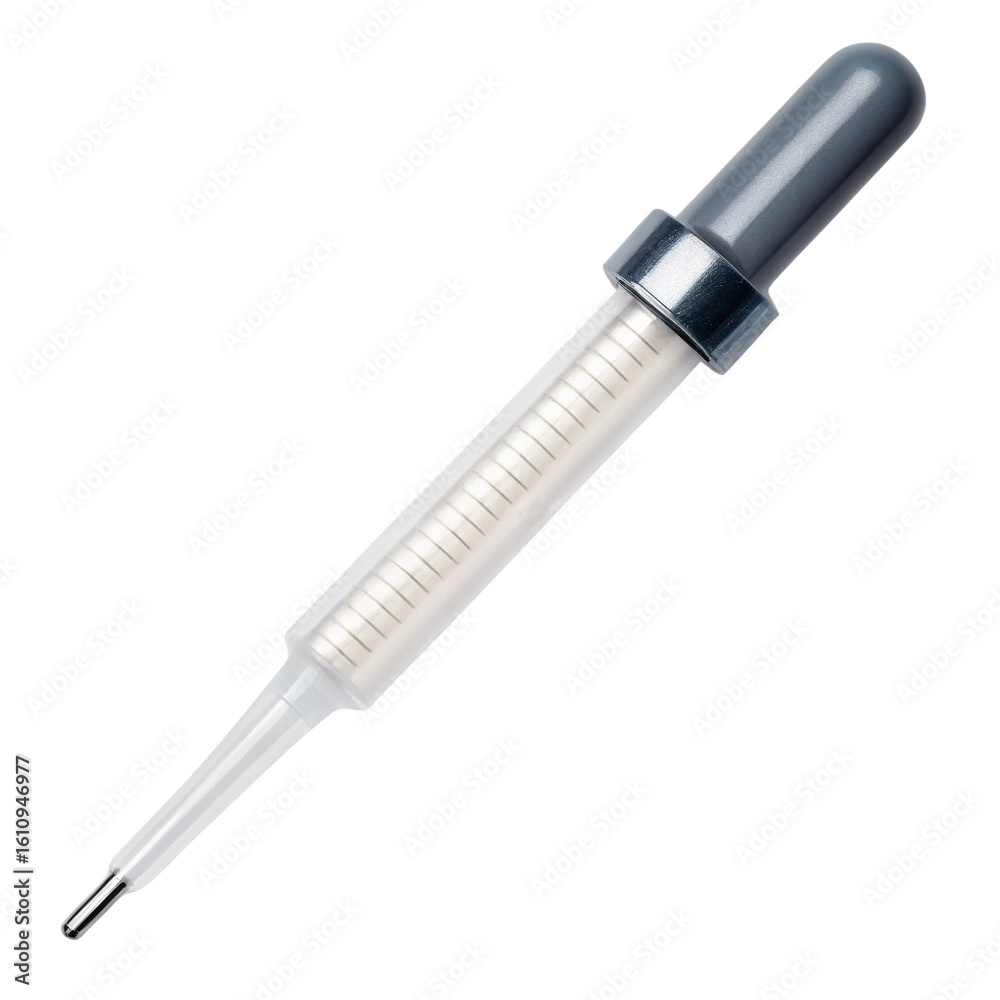 Fototapeta premium Droplet pipette for precise liquid measurement.