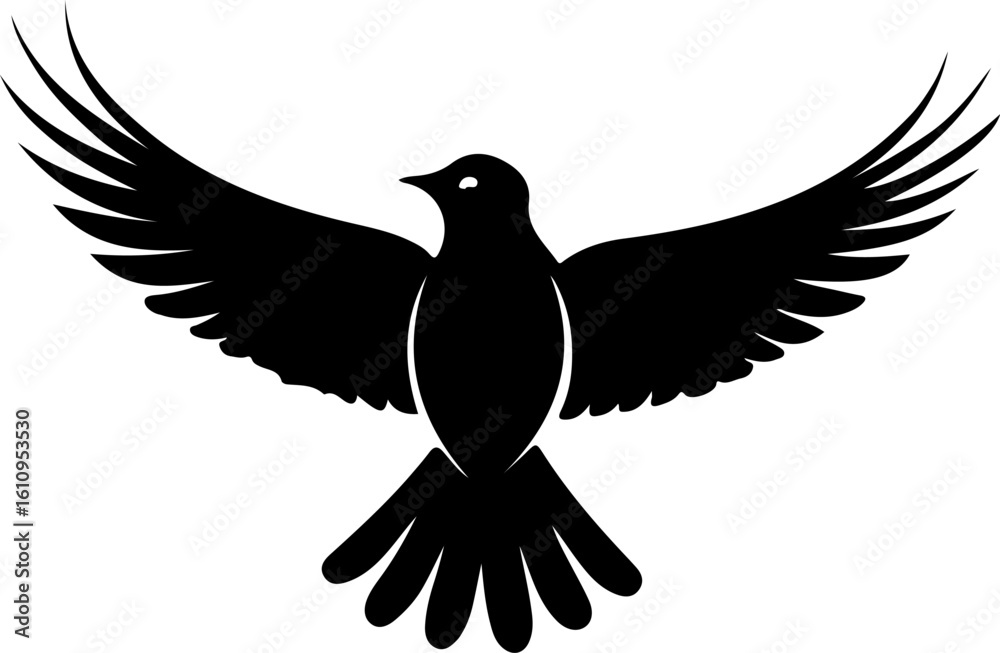 Fototapeta premium vector illustration of a bird