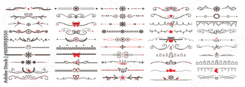 Set of Winter Vignettes