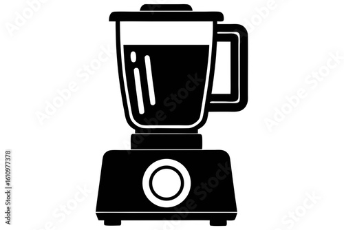 black and white blender vector 