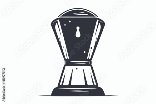 black and white blender vector 