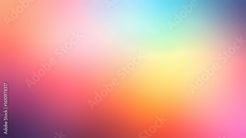 Abstract colorful background with blurred rainbow spectrum, a vibrant design for digital art and wallpaper
