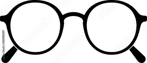 Retro round eyeglasses vintage style spectacles