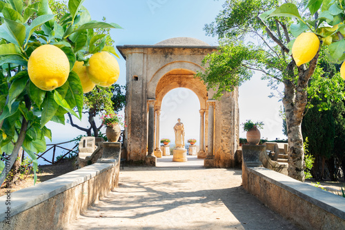 Fototapeta Naklejka Na Ścianę i Meble -  Ravello village, Amalfi coast of Italy