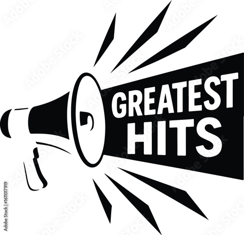 GREATEST HITS” – Bold Promotional Graphic Design