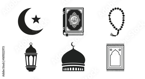 Illustration of various fast food items including sushi, burgers, croissant, fries, and pizza, arranged in two rows on a white background.