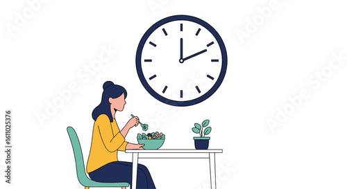 Healthy eating habits and their impact on your daily schedule and overall well being