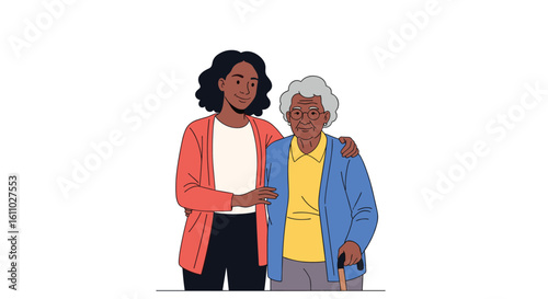 Caring for the elderly is a meaningful and rewarding experience that enriches both lives involved